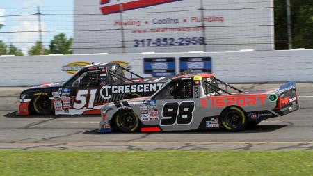 NASCAR Trucks Raced in the TSport 200 at IRP in July 2022