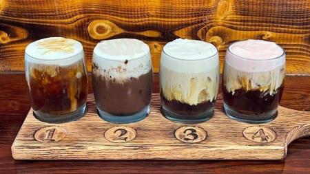 Cold Brew Flight (Photo courtesy of Best Friends Coffee & Bagels Facebook)
