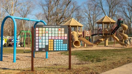 Communication Boards at Brownsburg parks