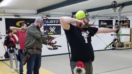 Try some archery at the Pine Hill Archery Club in Danville. (Photo credit: Pine Hill Archery Club Facebook page)