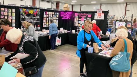 Rubber Stamp and Scrapbook Convention in Danville