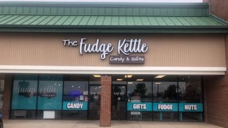 The Fudge Kettle's current storefront