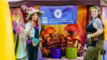 Fairies at the Central Indiana Enchanted Fairy Festival