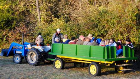 Hayride at Nehemiah Ranch