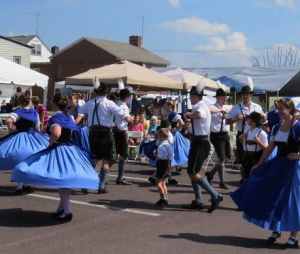 Dancers at Boyertown Oktoberfest