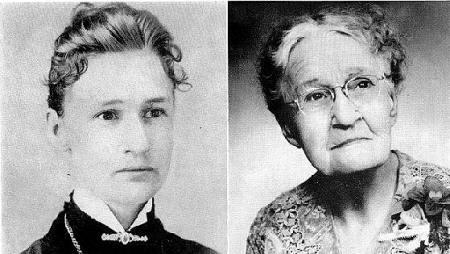 Susanna Salter, young and old, groundbreaking Kansas woman