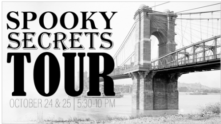 Spooky Secrets tour in Northern Kentucky October 24 & 25 2019