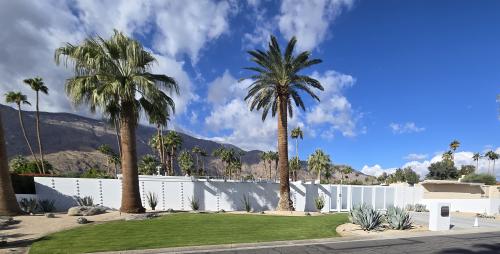 Tony Curtis house at 641 N Camino Real in Palm Springs