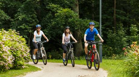 biking