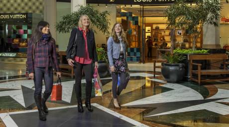 INDULGE HER SHOPPING INSTINCT