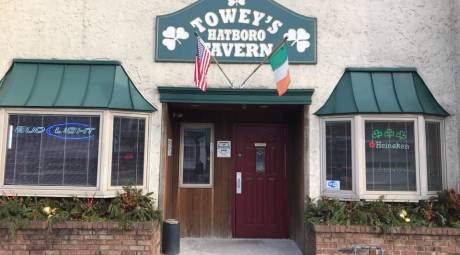 Exterior of Towey's Tavern