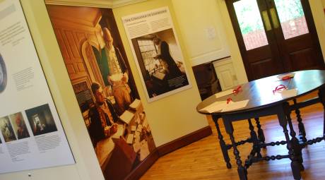 Valley Forge Train Station Exhibits
