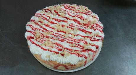 Corropolese Strawberry Swirl Cheesecake