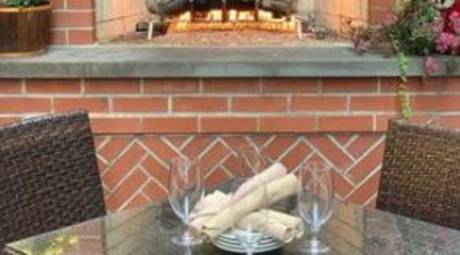 dettera wine bar ambler fire place