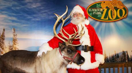 Elmwood Park Zoo Santa