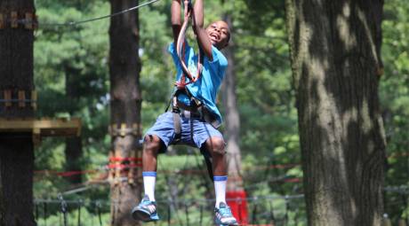 Elmwood Park Zoo Ziplining