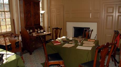 Washington's Office at Valley Forge