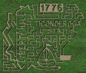 Fort Ticonderoga Corn Maze