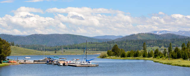 Steamboat Lake Park Near Steamboat Springs Colorado