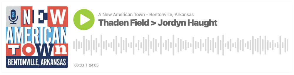 Thaden Field | A New American Town Podcast