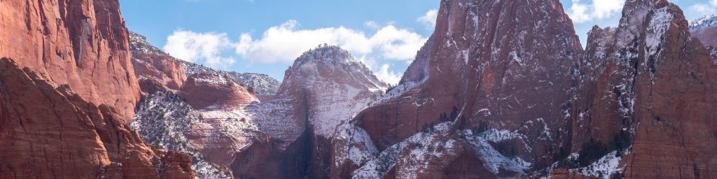 Kolob Canyons in Winter