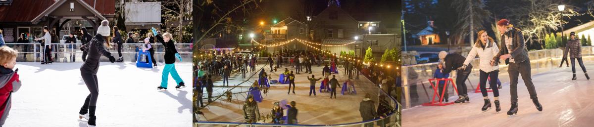 Ice Skating Banner