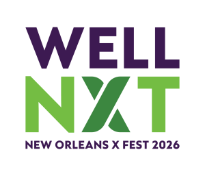 WellNXT New Orleans X Fest 2026 Logo Stacked