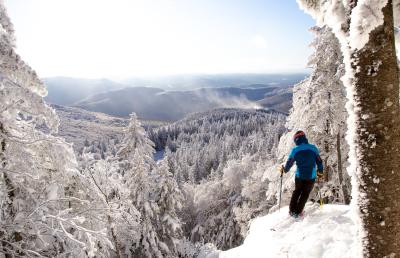 Bolton Valley skiing