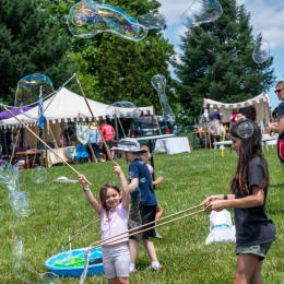 Yorks Bubble Lady