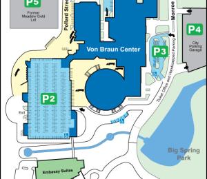 Parking - Von Braun Center