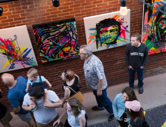 Gallery Alley art Visit Wichita