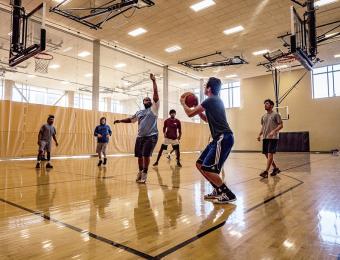 YMCA DT basketball court Visit Wichita