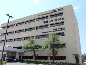 Envision building Visit Wichita