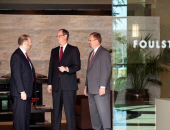 Foulston Executives Visit Wichita