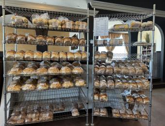 All of our breads are made from scratch with limited wholesome ingredients. We mill our wheat flour in house!