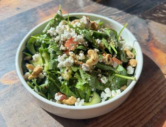 Spinach & Feta Toss Salad