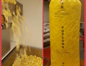 The Kernel can pop 3 pounds of popcorn every 4 minutes! Call today to see how you can order bulk popcorn for your next event!