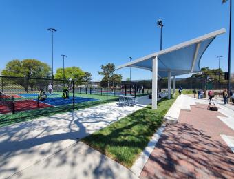 Ralph Wulz Riverside Tennis Courts Pavilion