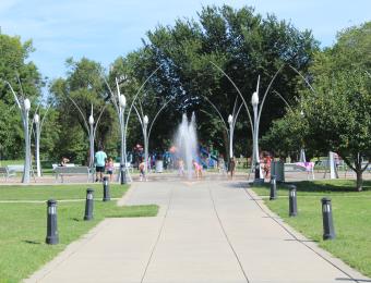 Riverside Park Splash Pad