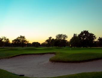 Arthur B. Sim Golf Course Sunset
