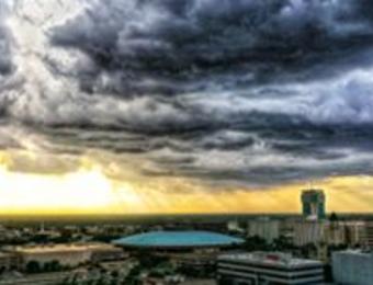 Drone-tography storm Visit Wichita