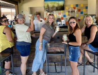 All inclusive breakfast, lunch, snacks, and drinks