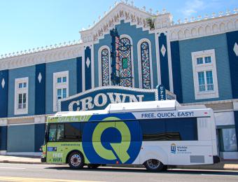 Q-line at Crown Uptown