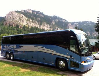 Bus in Black Hills Visit Wichita