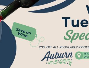 Wine Tuesday Offer