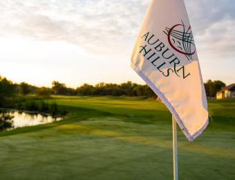 Auburn Hill Golf Course Flag