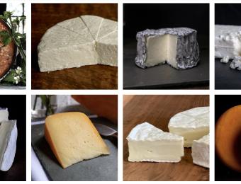 Small-batch goat and cow cheeses handcrafted at Elderslie Creamery. Available at the shop or online.