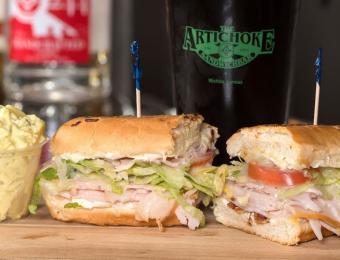 The Artichoke Sandwich Bar The Famous #8