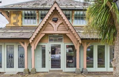 Exterior front view of Market Hall in Clevedon