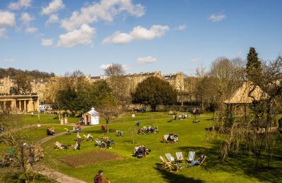 Parade Gardens in Bath